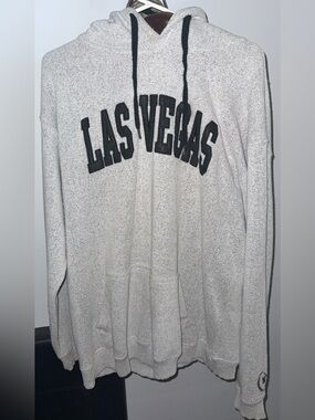 Men's Cream Las Vegas Knit Hoodie Sweater